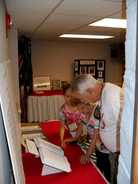 Hanging of the banners