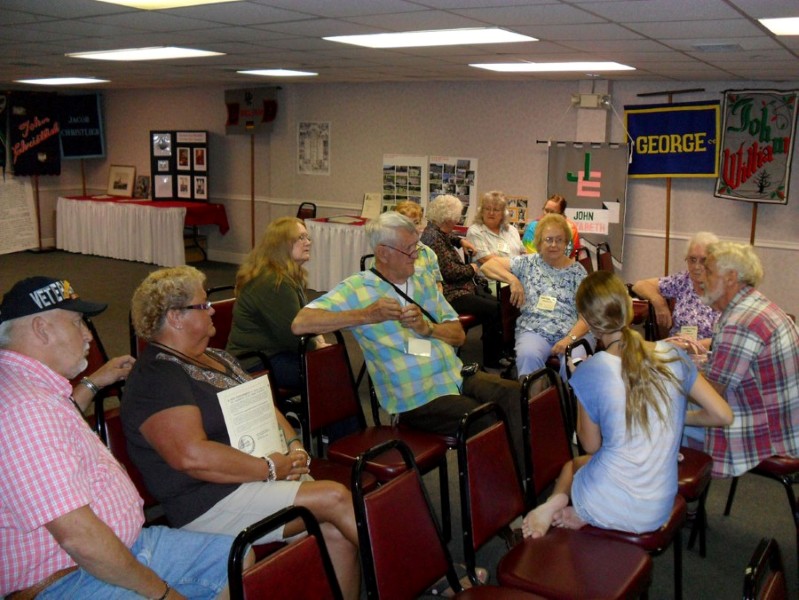 Hanging of the banners