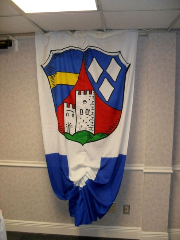 Hanging of the banners