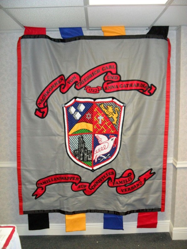 Hanging of the banners