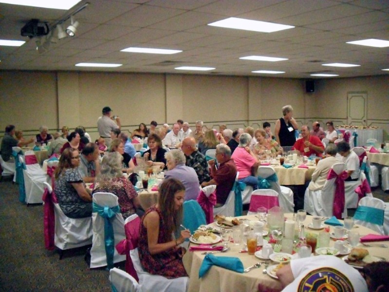 Hanging of the banners