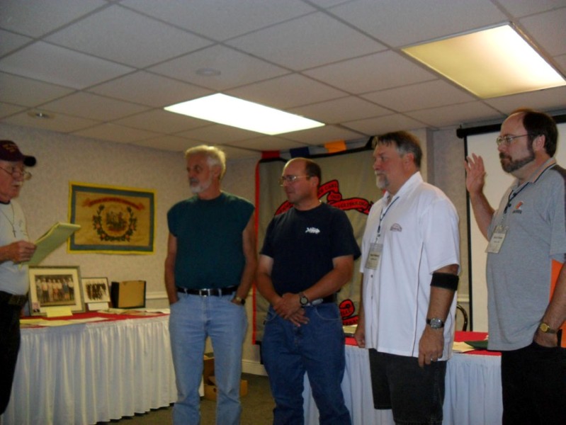 Hanging of the banners