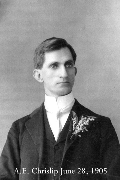 A.E. Chrislip 1905