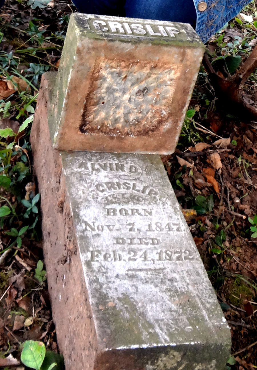 Alvin D. Crislip Headstone