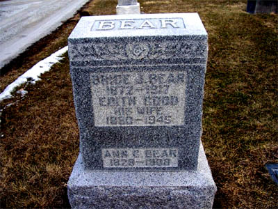Ann Catherine Bear's Headstone