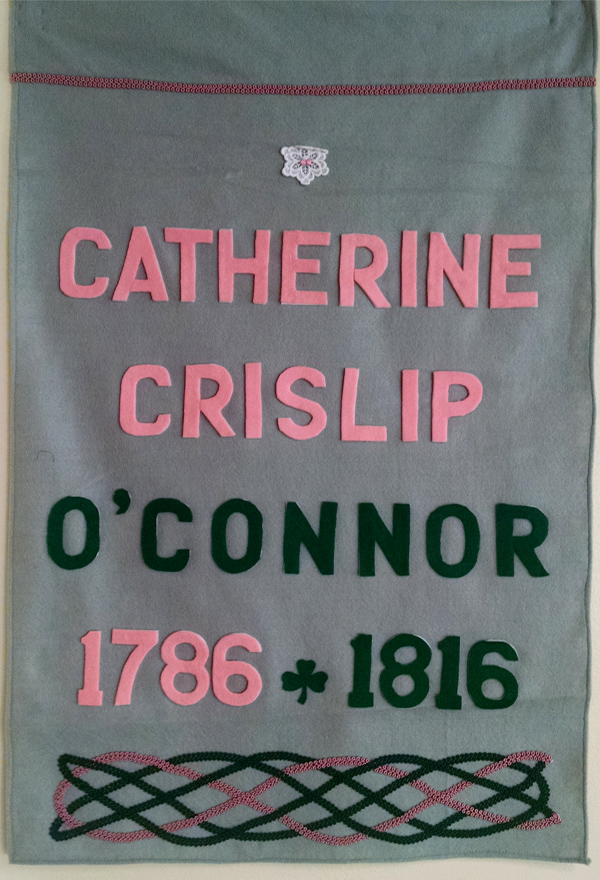 Catharine Crislip O'Connor Banner