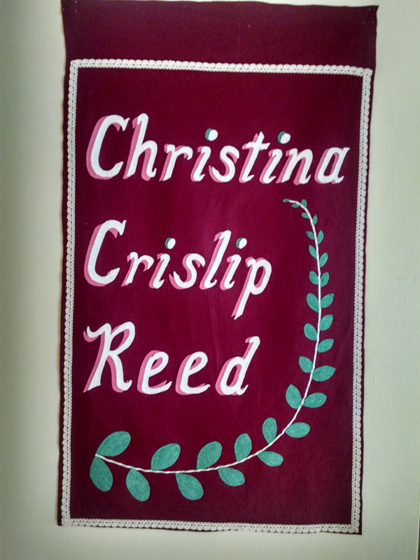 Christiana Reed Headstone
