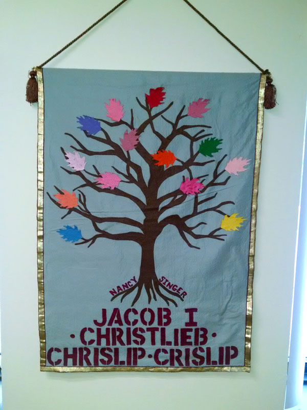 Family banner for Jacob Christlieb