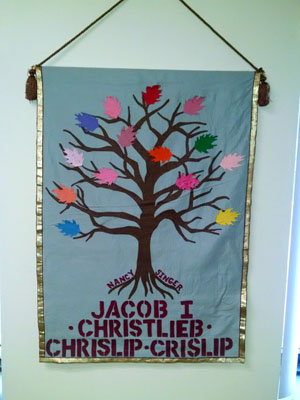Family banner for Jacob Christlieb