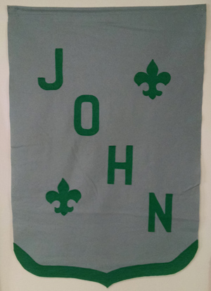 Family banner for John Chrislip