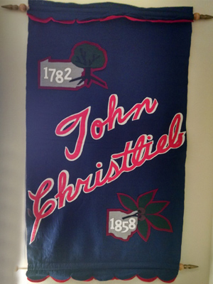 Family banner for John Christlieb