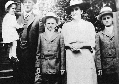 Bessie Chrislip McGee's Family