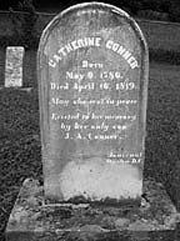 Catharine Conner's Headstone
