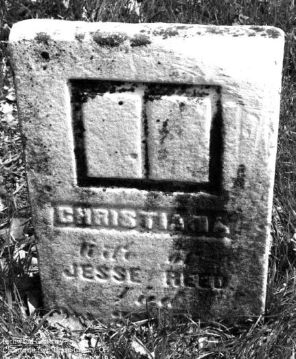 Christiana Reed Headstone