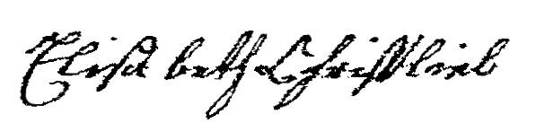 Elizabeth Christlieb's Signature