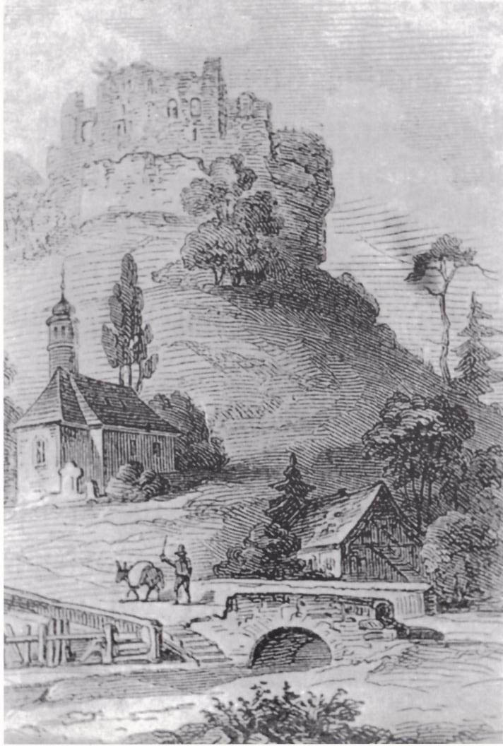Engraving of Frankenstein