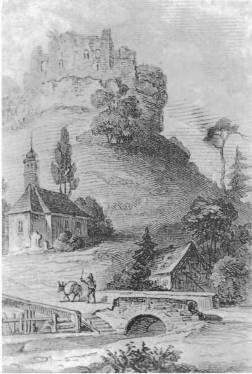 Engraving of Frankenstein