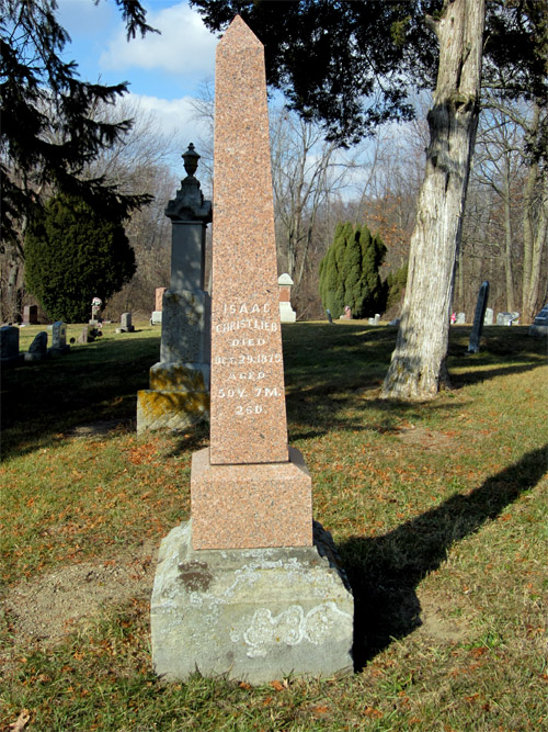 Isaac Christlieb Headstone
