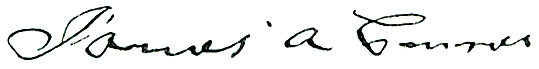 James A. Connor's Signature