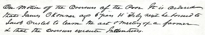 James A. Conner guardianship document
