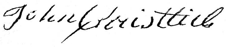 John Christlieb Signature