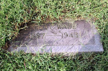 Nina Wade Headstone