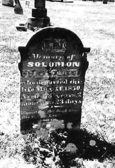 Solomon Christlieb's Headstone