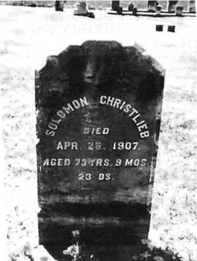 Solomon Chrislieb Jr. Headstone
