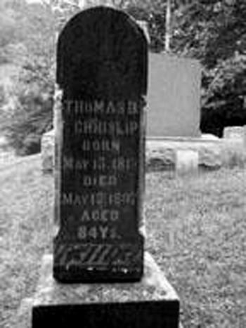 Thomas B. Chrislip - Gravestone