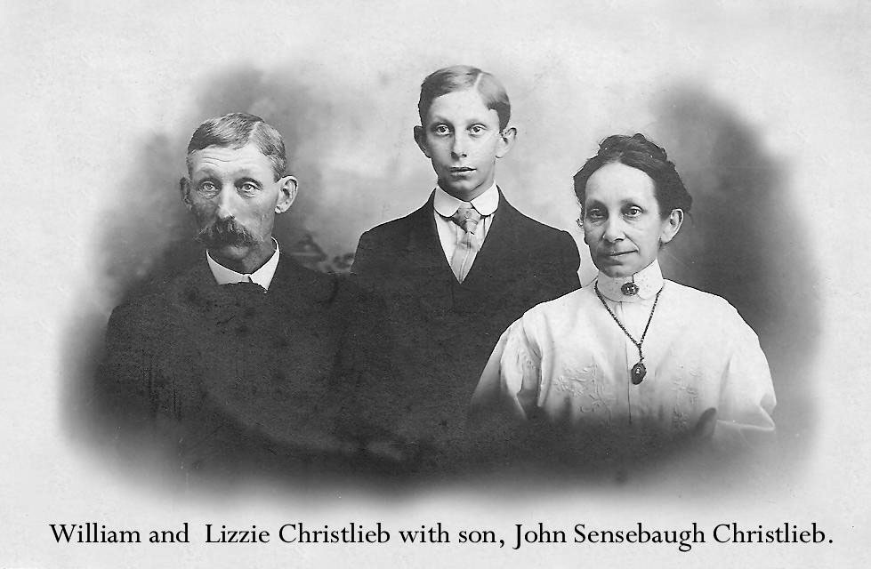 William, Lizzie, John Christlieb