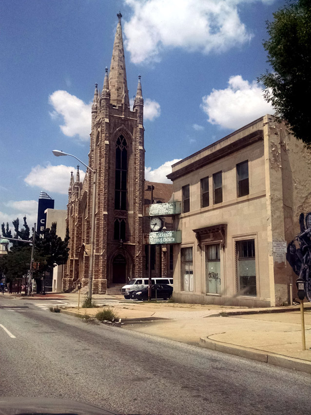 Hanging of the banners